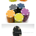 Hot selling in Amazon poker chips set case